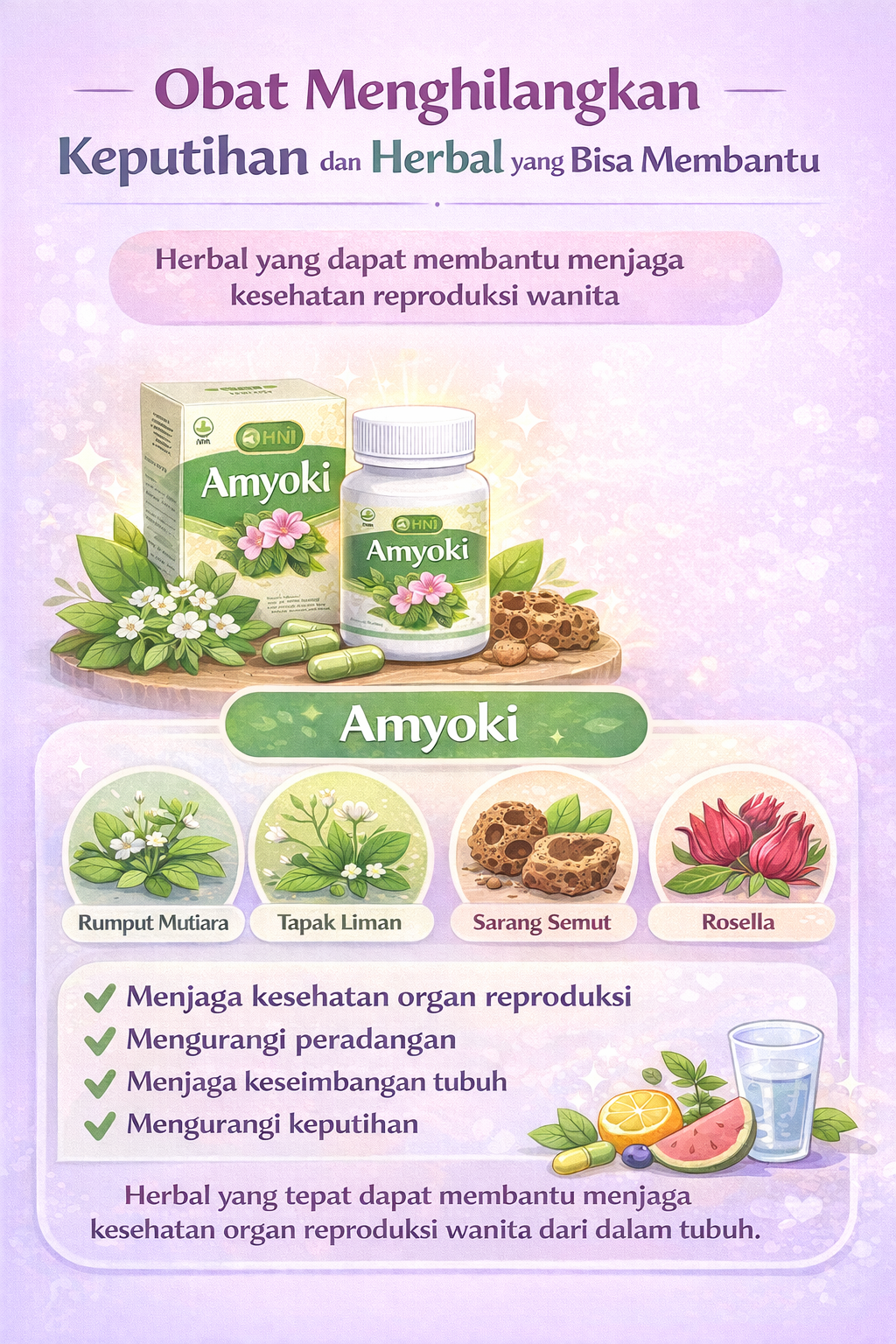 Obat Menghilangkan Keputihan dan Herbal yang Bisa Membantu