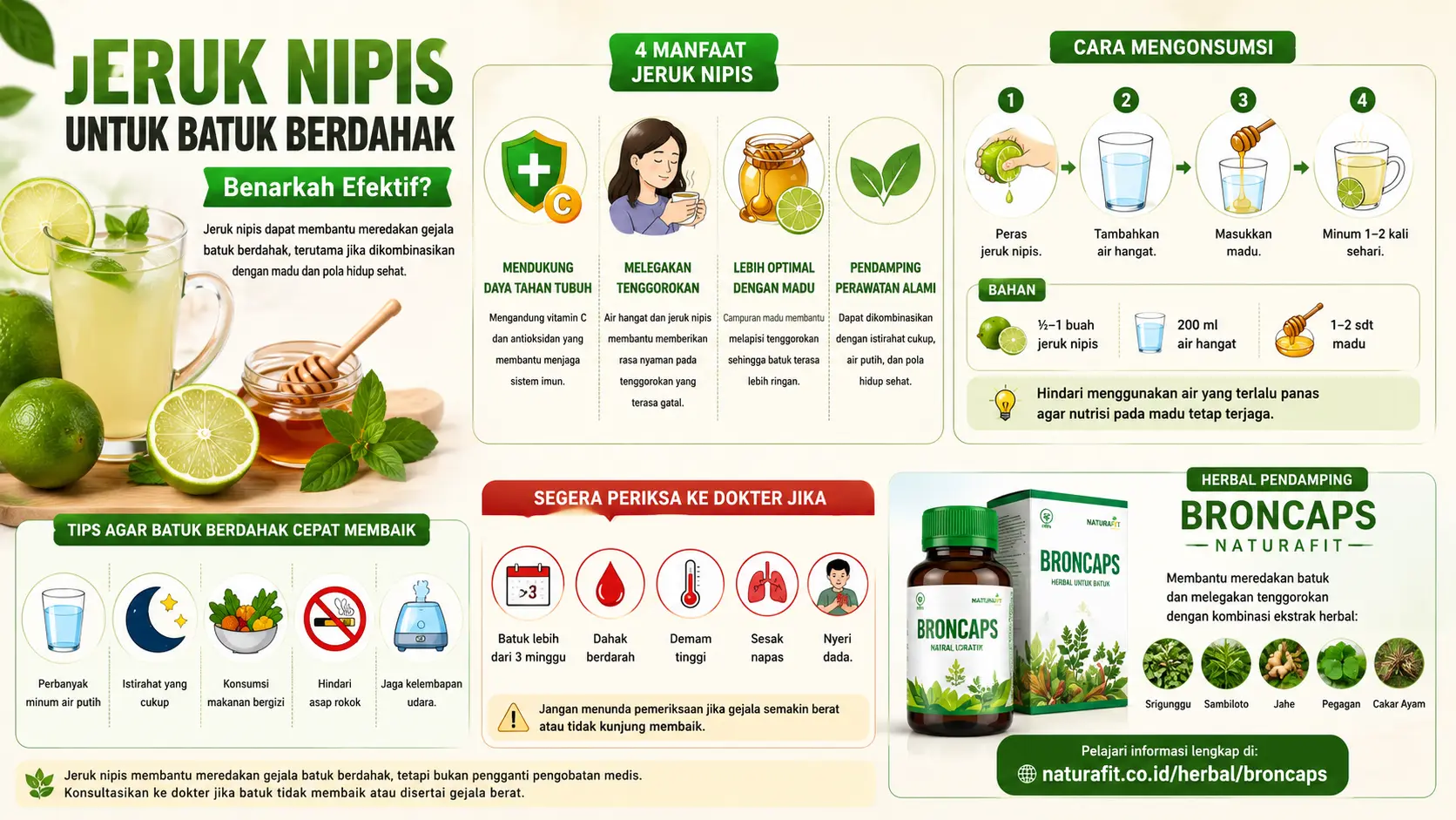 Jeruk Nipis untuk Batuk Berdahak Benarkah Efektif?