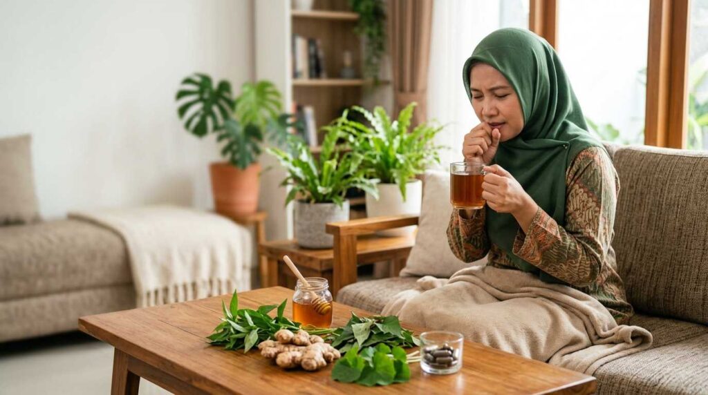 Obat Batuk Sakit Tenggorokan Herbal